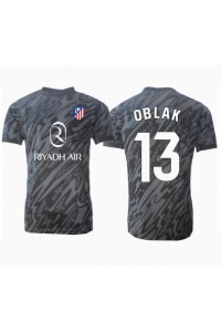 Atletico Madrid Jan Oblak #13 Keeper Fotballdrakt Hjemme Klær 2024-25 Korte ermer